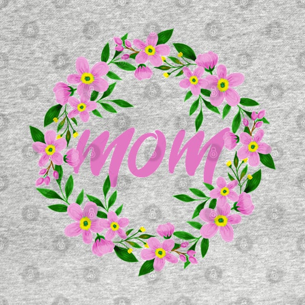 Floral mom, Forget Me Not Floral Wreath, Floral Trendy Arrows by slawers